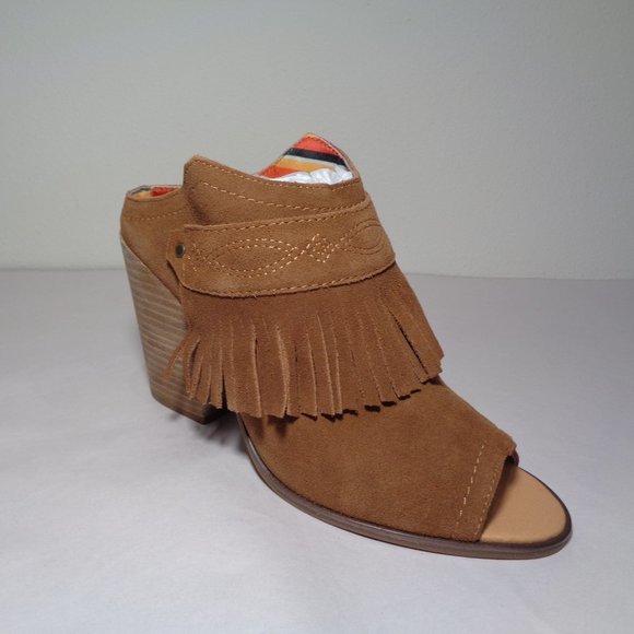 Dingo Size 7.5 M SHAKER Whiskey Suede New Bootie - Picture 4 of 13